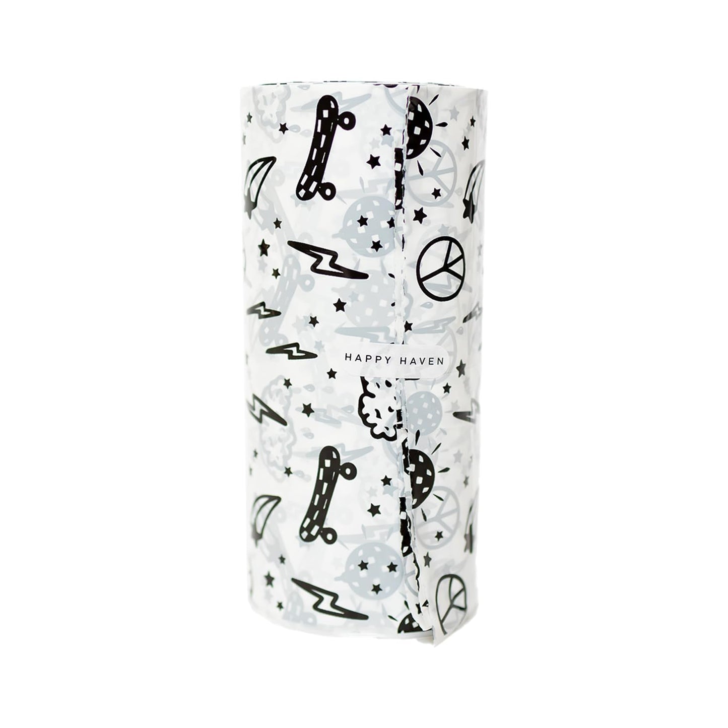 Trash Bags for 2,3,4 Gallon Trash Can, Small Garbage Bags - Bedroom & Bathroom, Decorative Cute Wastebasket Trash Can Liner Kids - 50 Count (Everyday Electric)