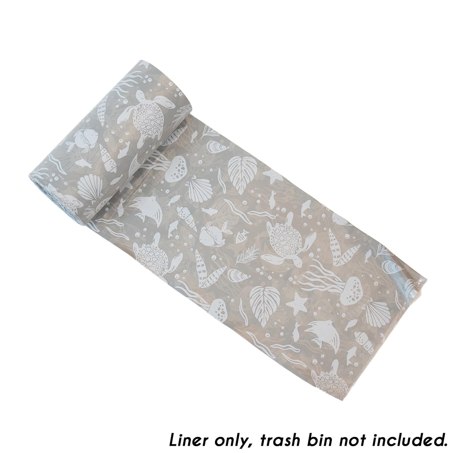 Trash Bags for 2,3,4 Gallon Trash Can, Small Garbage Bags - Bedroom & Bathroom, Decorative Cute Wastebasket Trash Can Liner Kids - 50 Count (Everyday Electric)